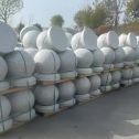 山西 白麻花岗岩石材圆球，石球，挡车球，隔离球，景观石球，风水球等