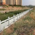 山西 白麻河道栏杆效果展示图