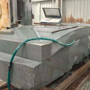 山西 芝麻灰异型加工-拱桥