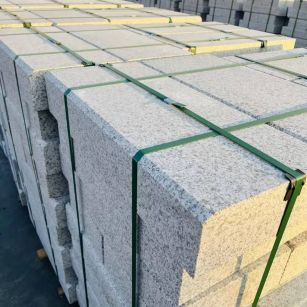 山西 白麻花岗岩路沿石，马路牙子，路缘石，平石，立缘石等