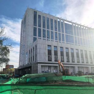 山西 白麻花岗岩石材外墙干挂