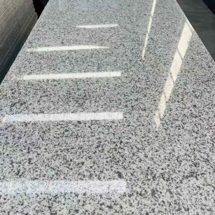 山西 白麻花岗岩光面毛板