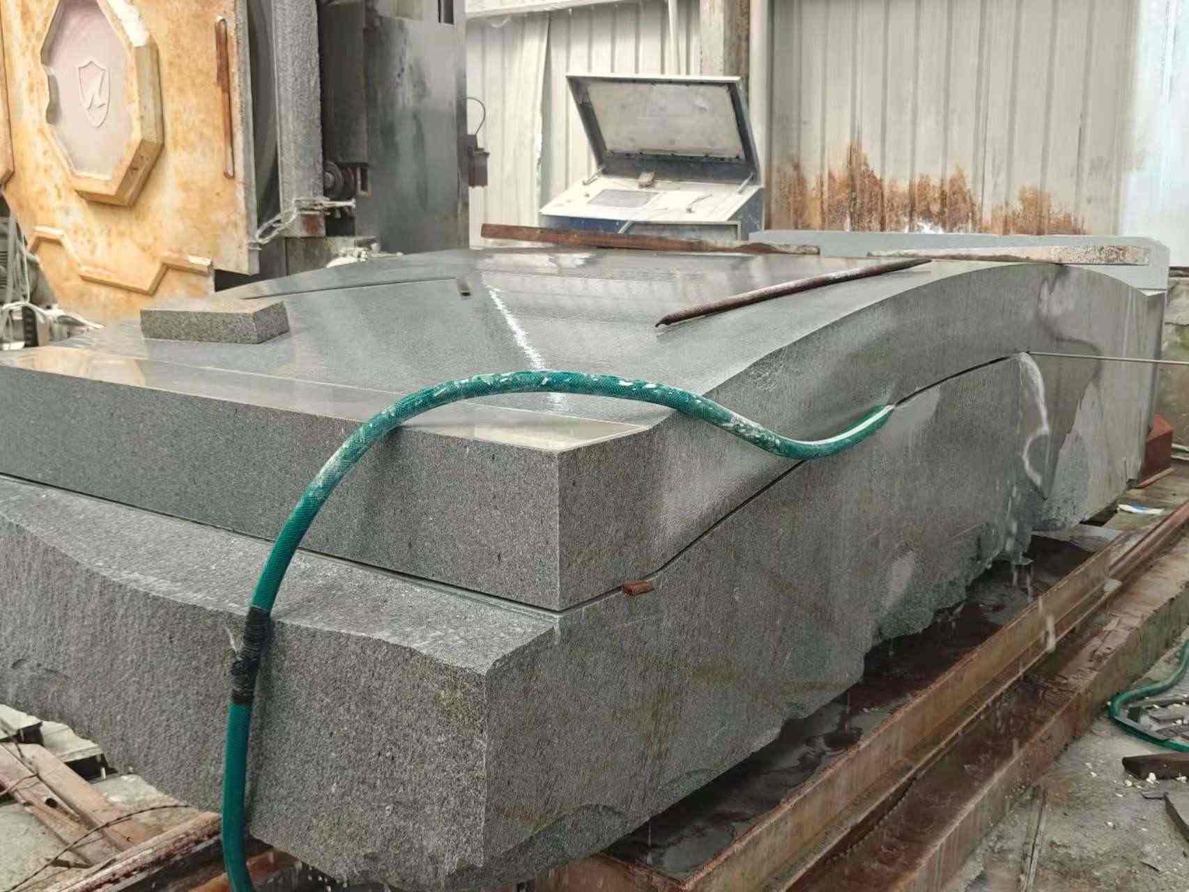 山西 芝麻灰异型加工-拱桥