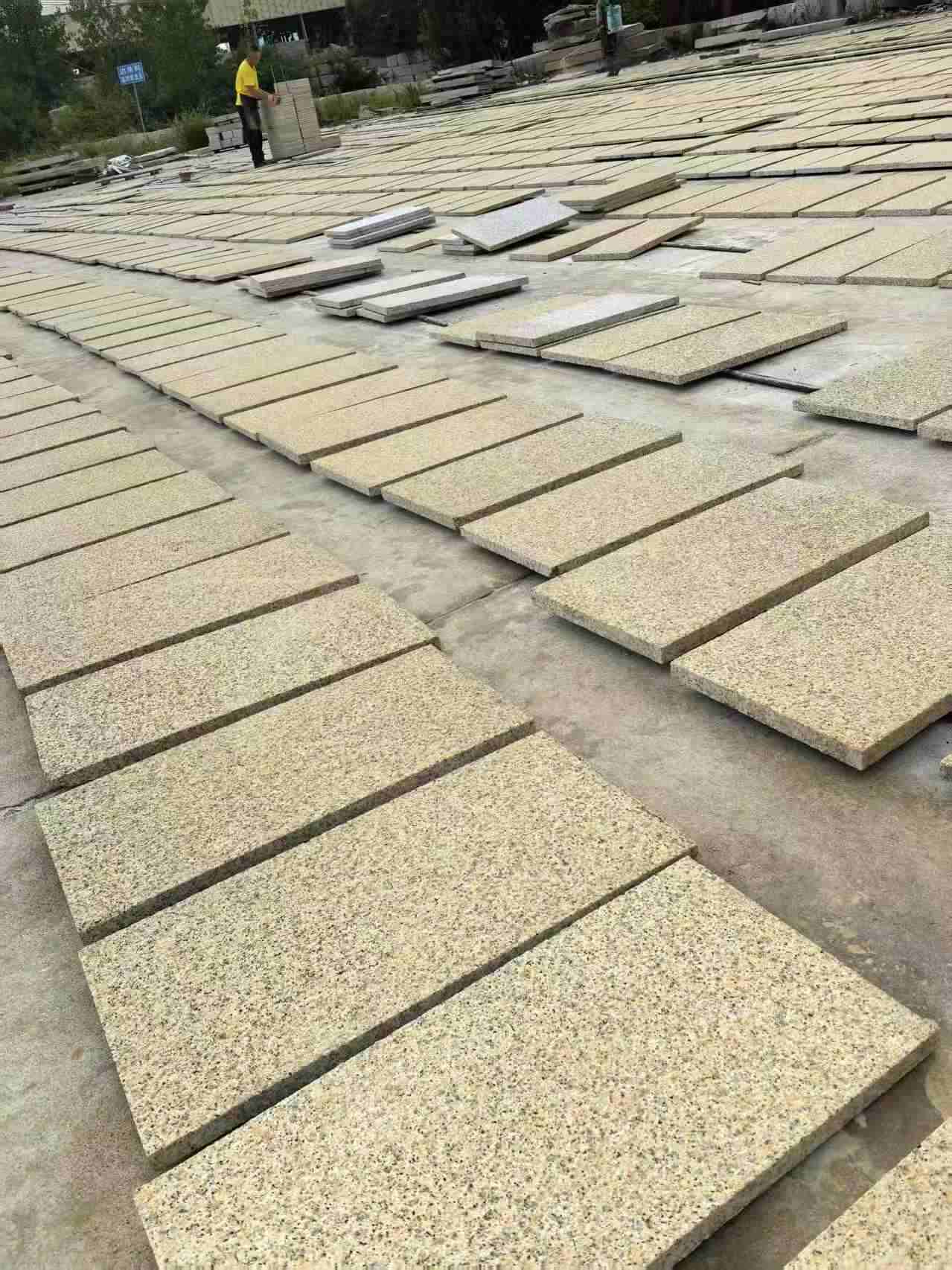 山西 黄金麻荔枝地铺石面排板