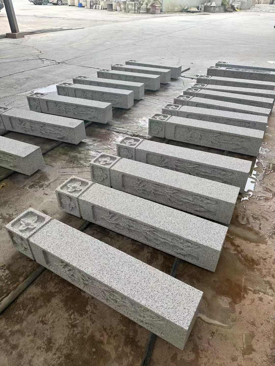 山西 白麻方柱雕花防水